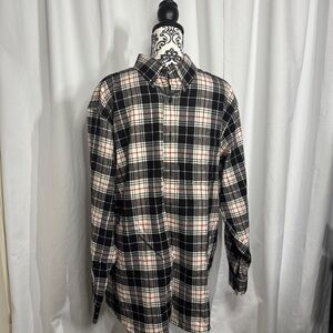 Roundtree & Yorke Black and White Checkered Shirt